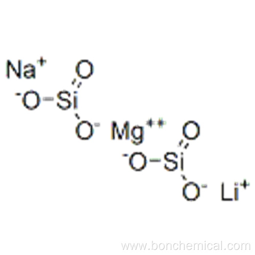 Silicic acid, lithium magnesium sodium salt CAS 53320-86-8